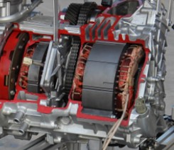 HY-QCX704混合動力（lì）汽（qì）車變速箱解剖展示台