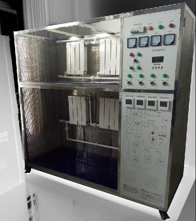 HYLCN-1B單元（yuán）住宅樓分（fèn）戶熱計量采暖係（xì）統實訓裝置